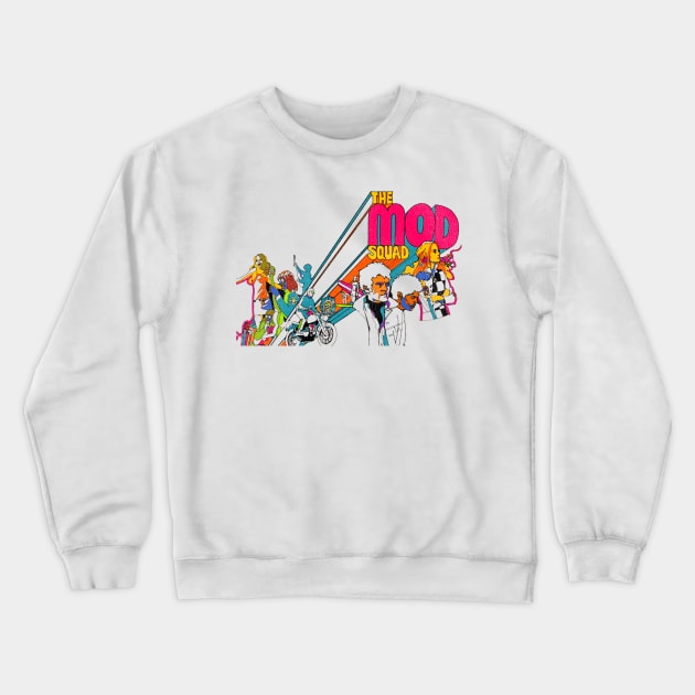 The Mod Squad Crewneck Sweatshirt by darklordpug